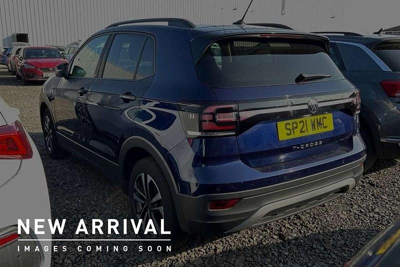 Used VW T-Cross United 95 HP (69 kW) 2021 Blue SUV