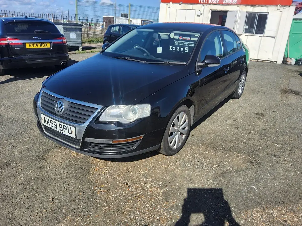 Used VW Passat 110 HP (80 kW) 2009 Black Sedan
