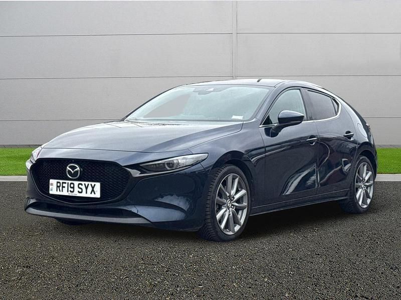 Used Mazda 3 Inclusive 2019 Blue Hatchback