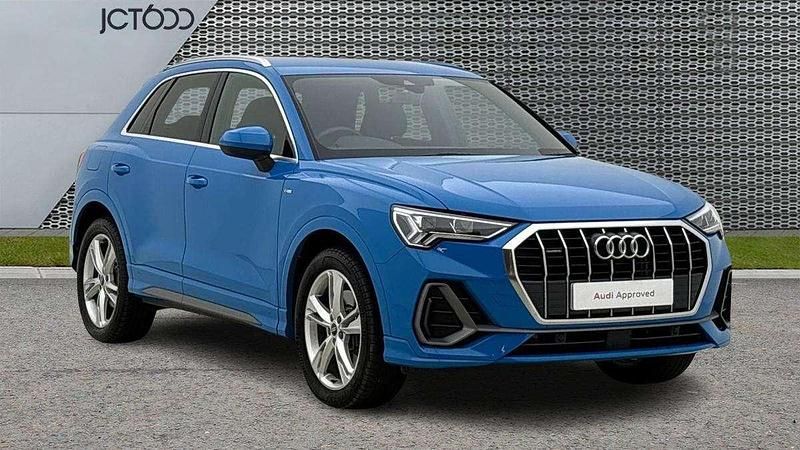 Blue Used 2023 Audi Q3 S-Line SUV | £31,290 (Fair price) - Image 1/4