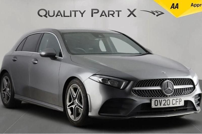 Used Mercedes A180 AMG line 116 HP (85 kW) 2020 Grey Hatchback