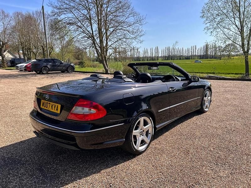 Used Mercedes CLK280 2007 Black Cabriolet
