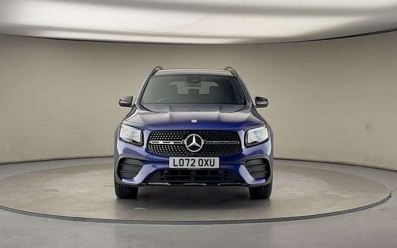 Used Mercedes GLB200 AMG line 163 HP (119 kW) 2022 Galaxy blue SUV