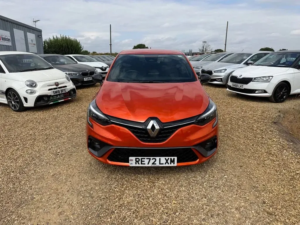 Used Renault Clio RS Line 90 HP (66 kW) 2022 Orange Hatchback