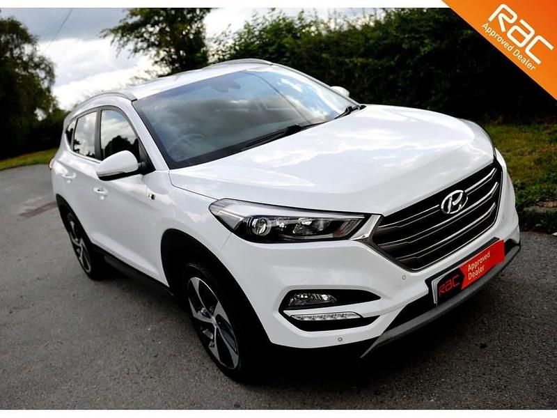 White Used 2017 Hyundai Tucson Edition SUV | £9,995 (Fair price) - Image 1/4