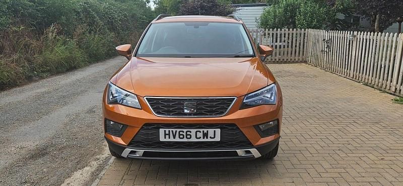 Orange Used 2016 Seat Ateca Ecomotive SUV | £8,695 (Fair price) - Image 1/3