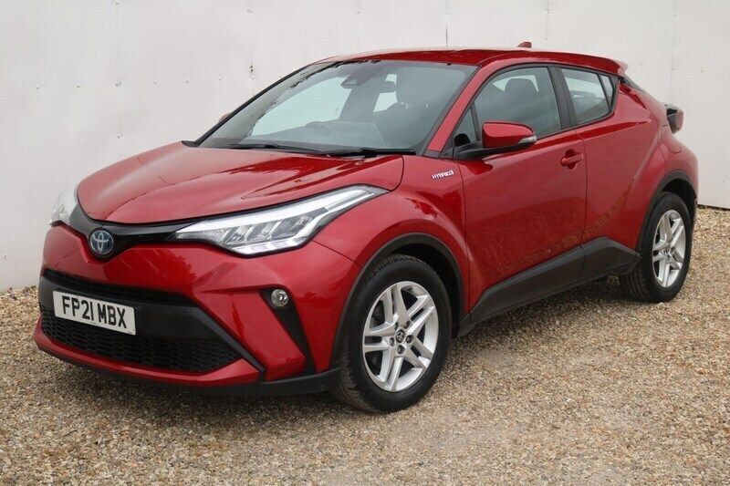 Red Used 2021 Toyota C-HR SUV | £12,890 (Good price) - Image 1/4