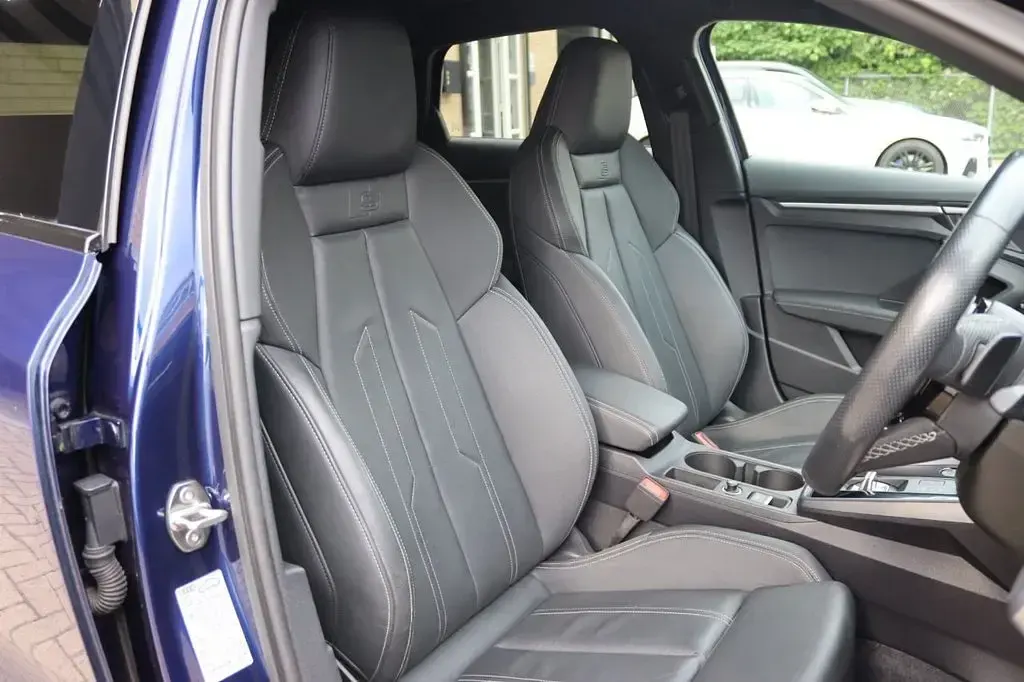 Used Audi A3 Sportback S-Line 150 HP (110 kW) 2023 Blue Hatchback