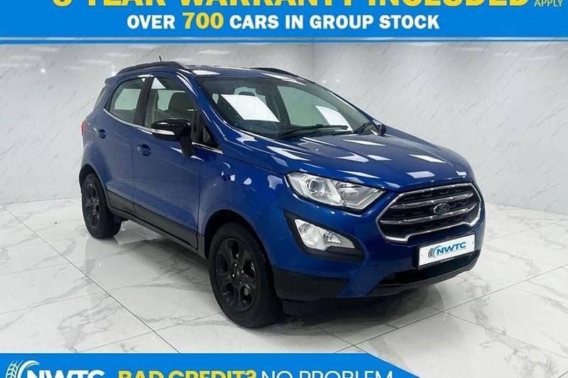 Used Ford Ecosport Zetec 125 HP (91 kW) 2019 Blue SUV
