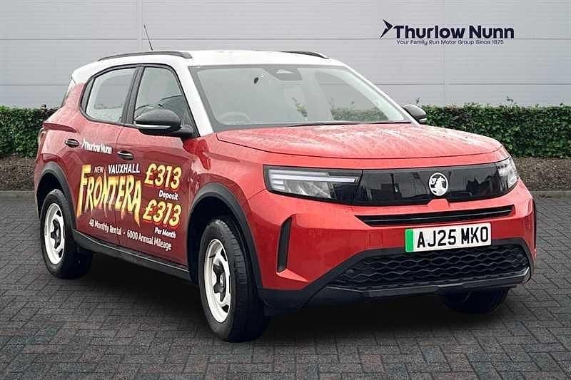 New Vauxhall Frontera Design Edition 83 kW (113 HP) 2025 Canyon orange SUV