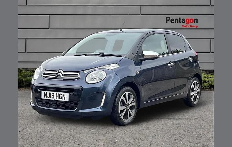 Used Citroën C1 Flair 67 HP (49 kW) 2018 Blue Hatchback
