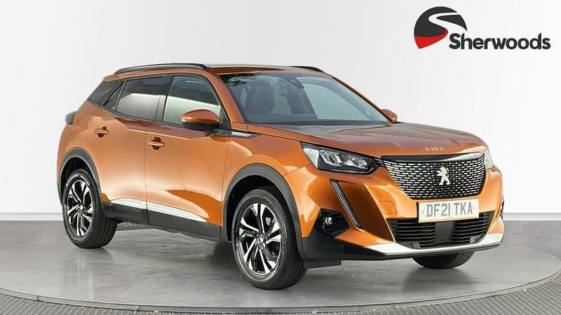 Orange Used 2021 Peugeot 2008 Allure Premium SUV | £12,149 (Fair price) - Image 1/4