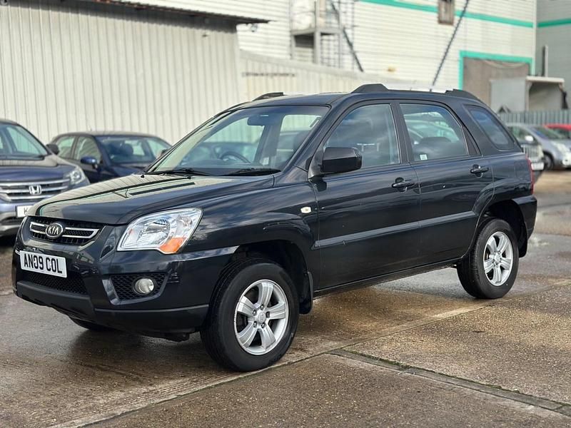 Begagnad Kia Sportage 2010 Svart SUV