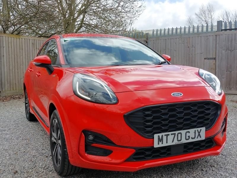 Usado Ford Puma ST-Line 125 HP (91 kW) 2020 Vermelho SUV