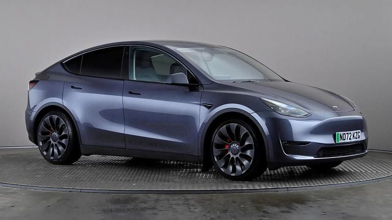 Grey Used 2022 Tesla Model Y Performance SUV | £28,277 (Fair price) - Image 1/3
