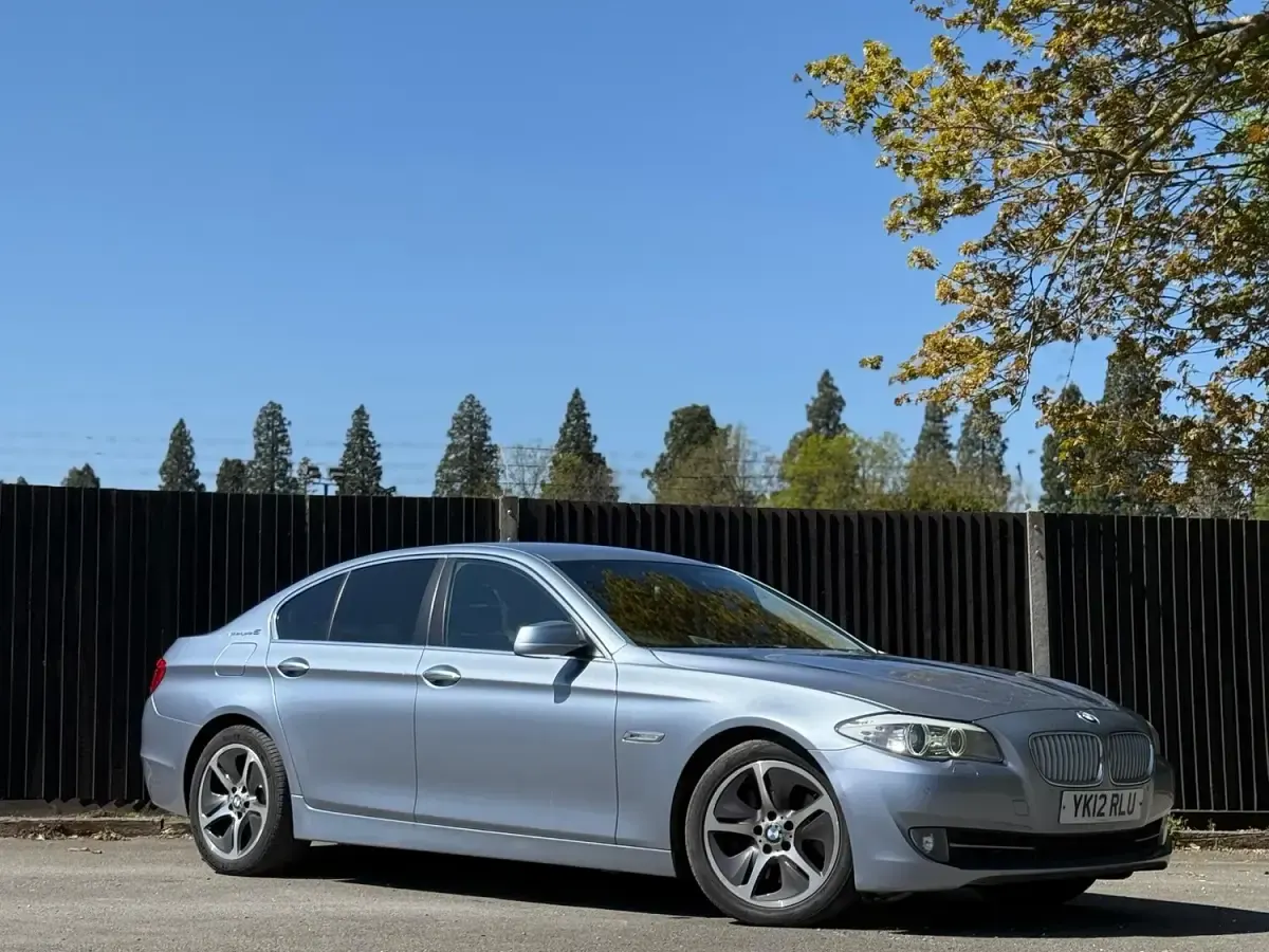 Used BMW ActiveHybrid 5 Comfort Edition 2012 Blue Sedan