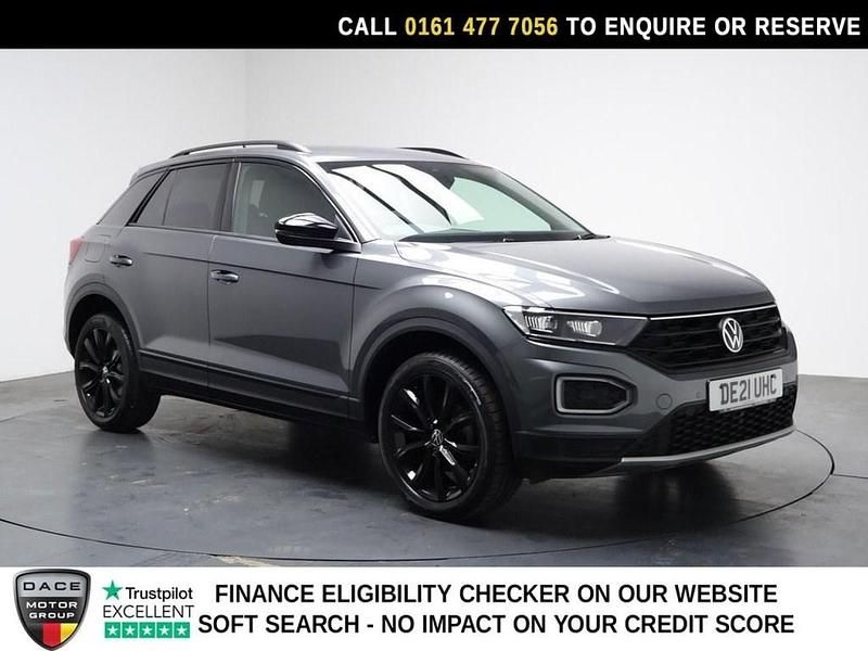 Used VW T-Roc Black Edition 150 HP (110 kW) 2021 Grey SUV