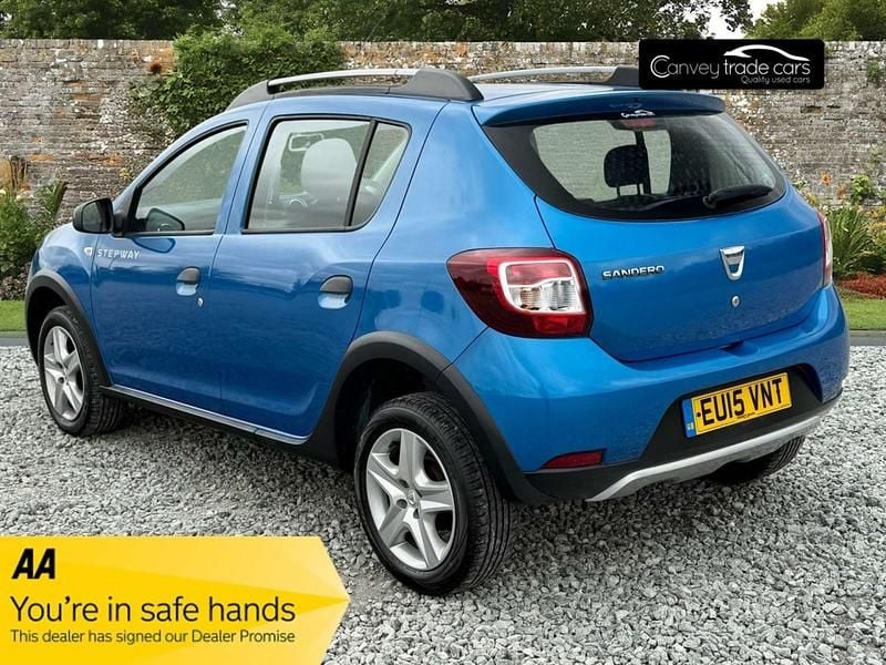 Used Dacia Sandero Ambiance 2015 Blue Hatchback