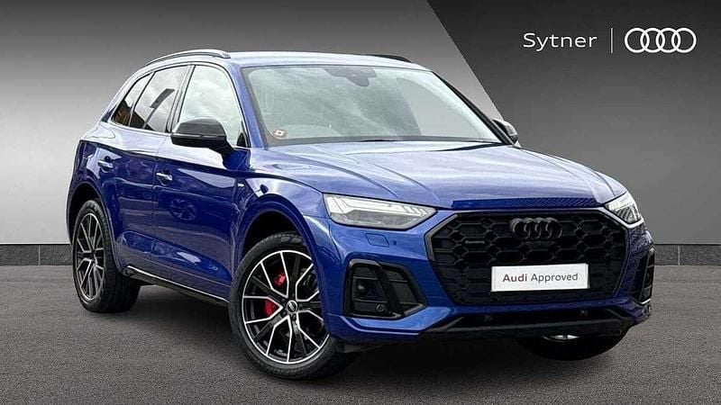 Blue Used 2022 Audi Q5 Comfort SUV | £35,250 (Fair price) - Image 1/4