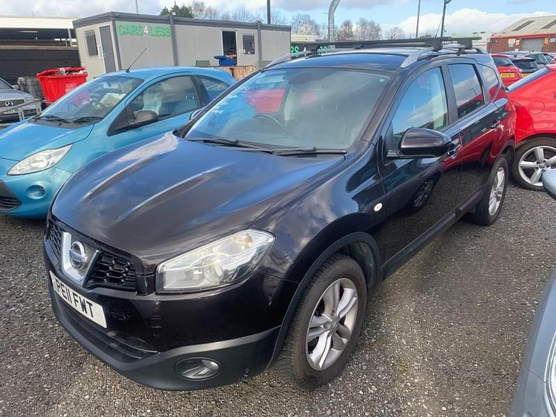 Used Nissan Qashqai +2 Acenta 110 HP (80 kW) 2011 Black SUV