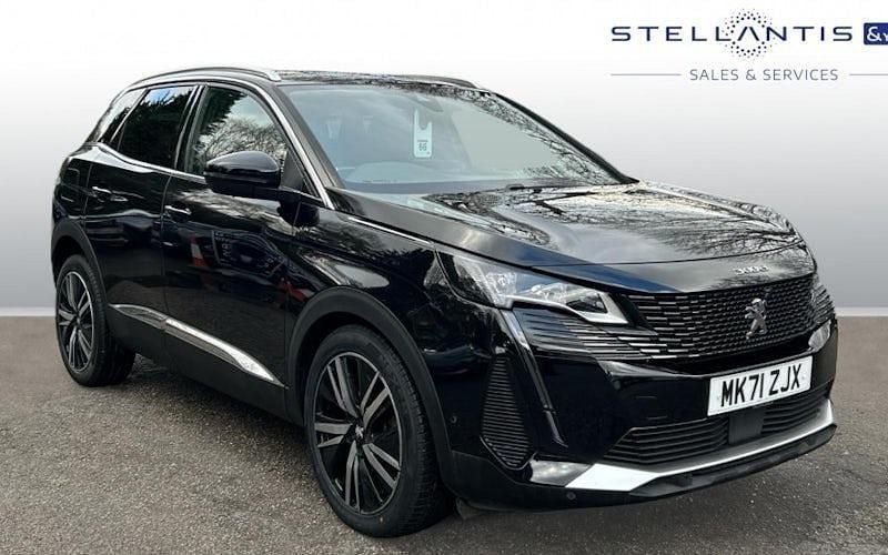 Used Peugeot 3008 Premium 131 HP (96 kW) 2021 Black Estate