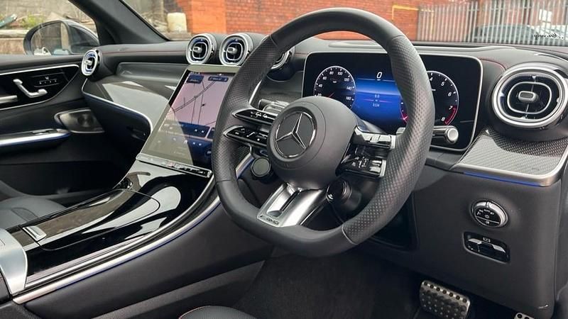 Used Mercedes GLC43 AMG Premium Plus 421 HP (309 kW) 2024 Obsidian black metallic Estate