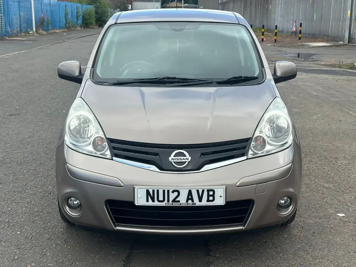 Used Nissan Note Tekna 110 HP (80 kW) 2012 Beige Hatchback