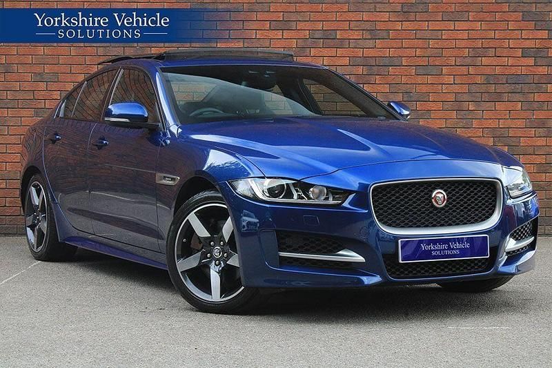 Blue Used 2016 Jaguar XE R-Sport Sedan | £9,489 (A bit pricey) - Image 1/4