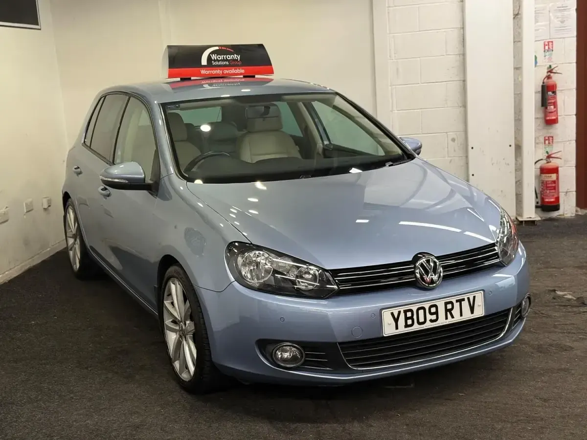 Used VW Golf VI GT 160 HP (117 kW) 2009 Blue Hatchback