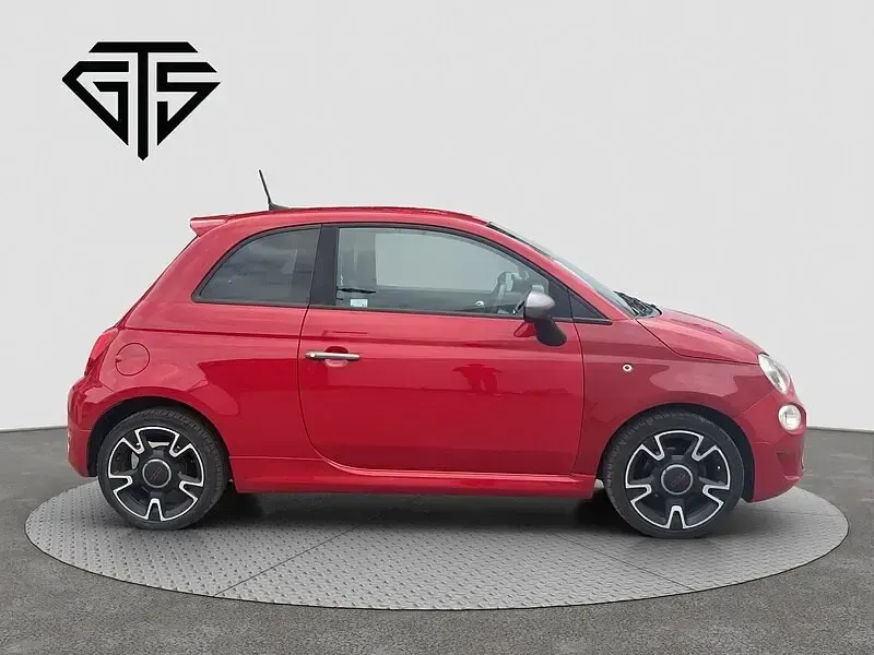 Used Fiat 500S S 69 HP (50 kW) 2018 Pasodoble red Hatchback