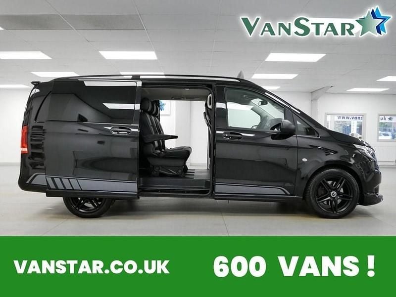 Black Used 2021 Mercedes Vito MPV | £36,689 - Image 1/4