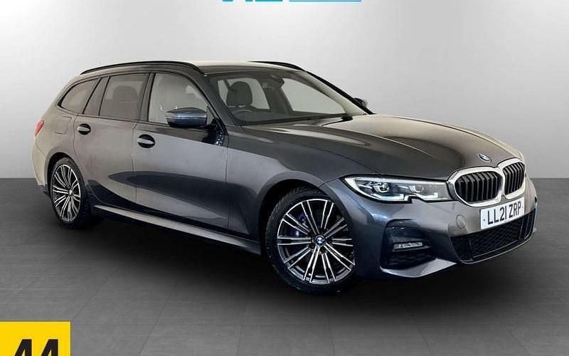 Grey Used 2021 BMW 330 M Sport Estate | £18,795 (Super price) - Image 1/2