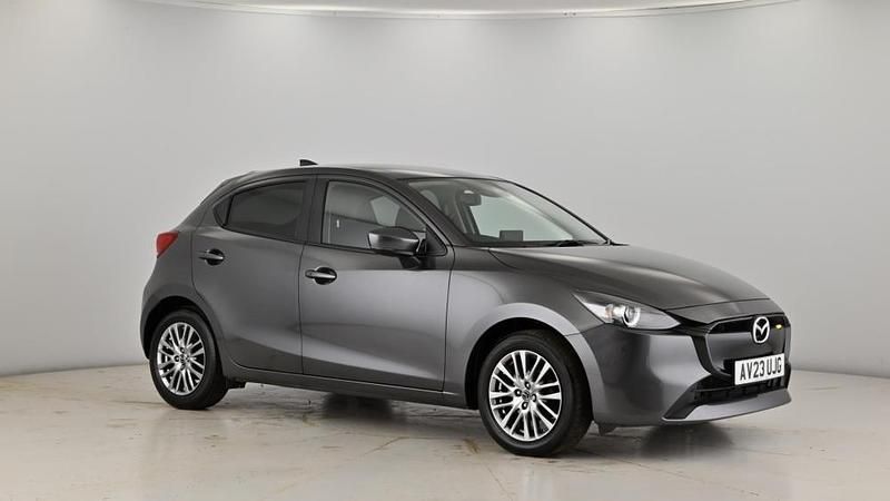 Grey Used 2023 Mazda 2 Exclusive-Line Hatchback | £12,995 (Fair price) - Image 1/4