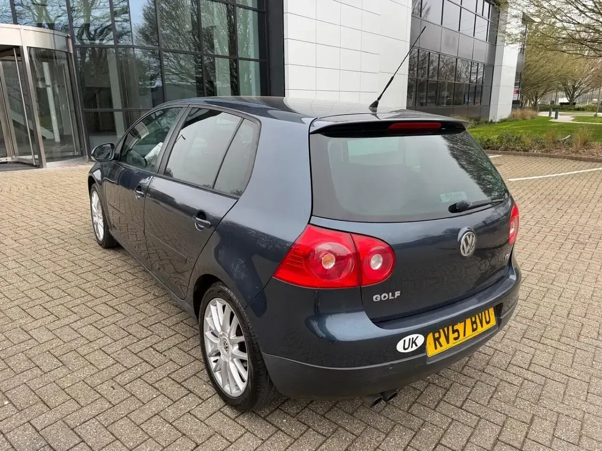 Used VW Golf V GT 2007 Blue Hatchback