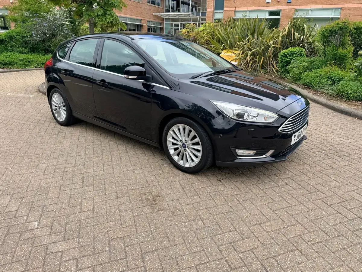 Używany Ford Focus Titanium X 125 KM (91 kW) 2015 Czarny Hatchback