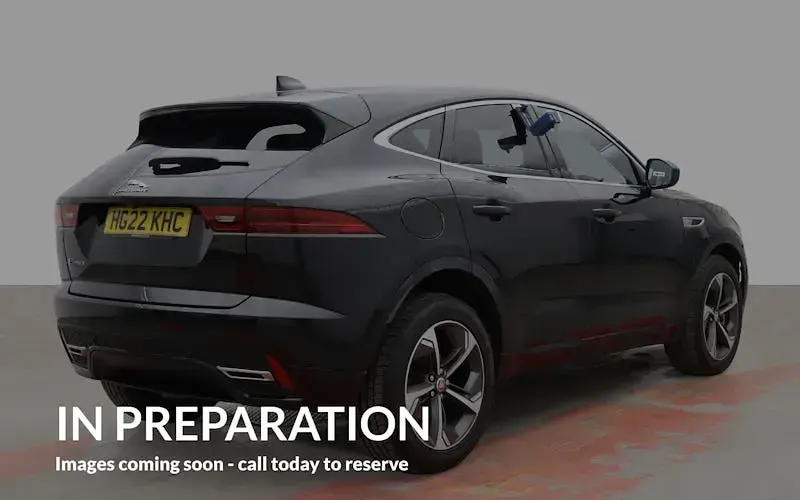 Used Jaguar E-Pace R-Dynamic 163 HP (119 kW) 2022 Black SUV