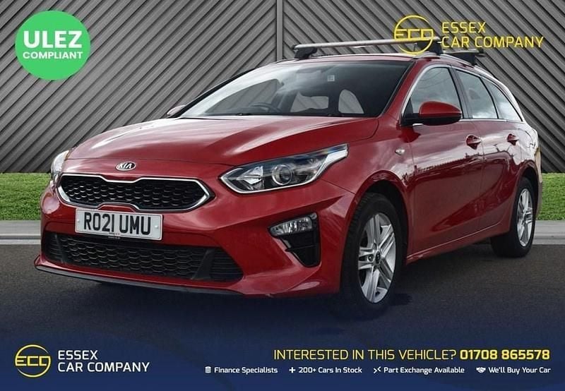Red Used 2021 Kia Ceed Sportswagon 2 Estate | £11,400 (Good price) - Image 1/4