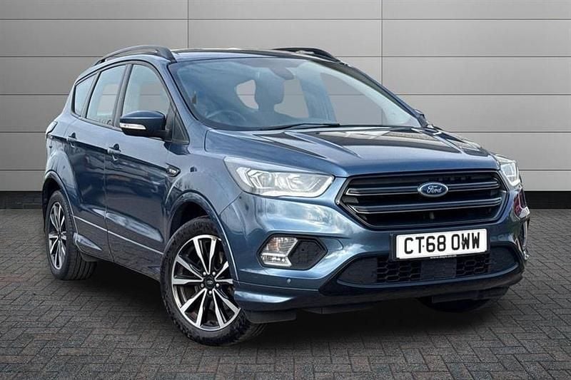 Used Ford Kuga ST-Line 150 HP (110 kW) 2019 Blue SUV