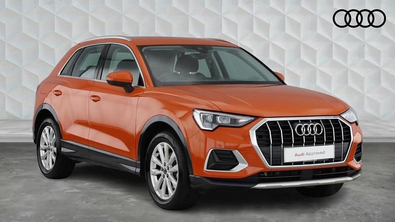 Used Audi Q3 Sport 150 HP (110 kW) 2025 Orange SUV