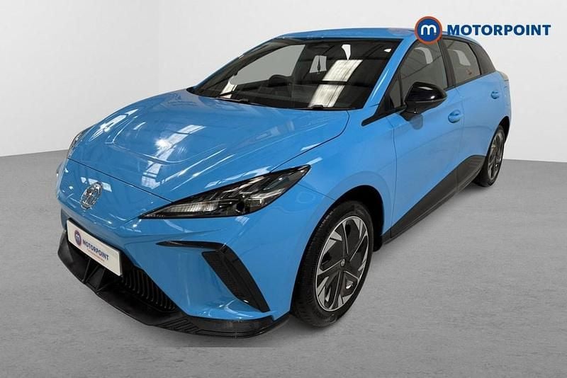 Used MG MG4 EV SE 150 kW (204 HP) 2024 Blue Hatchback