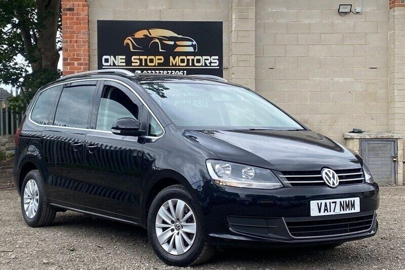Black Used 2017 VW Sharan SE MPV | £11,995 (Super price) - Image 1/1
