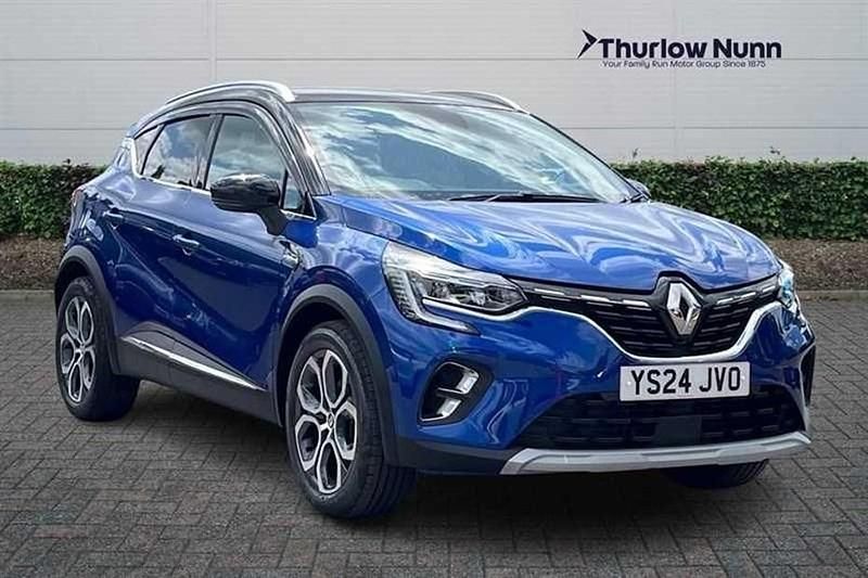 Blue and black Used 2024 Renault Captur Techno SUV | £18,100 (Fair price) - Image 1/1