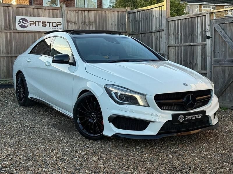 White Used 2014 Mercedes CLA45 AMG AMG Sedan | £13,395 (Fair price) - Image 1/4