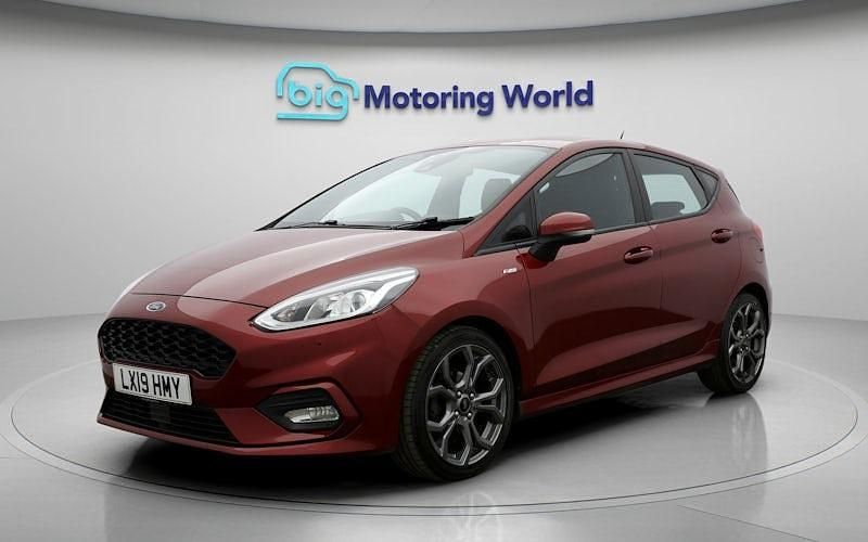Used Ford Fiesta ST-Line 101 HP (74 kW) 2019 Red Hatchback