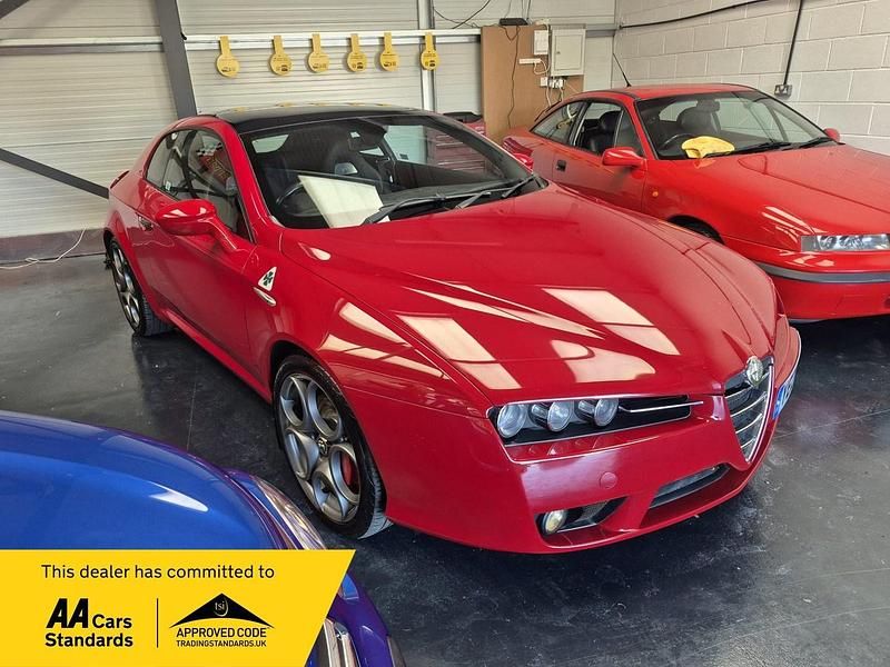 Used Alfa Romeo Brera 260 HP (191 kW) 2009 Red Coupe