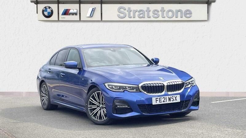 Blue Used 2021 BMW 320 M Sport Sedan | £24,391 (Fair price) - Image 1/4