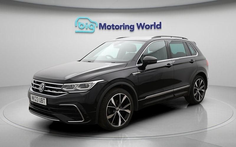 Used VW Tiguan R-line 150 HP (110 kW) 2023 Black SUV