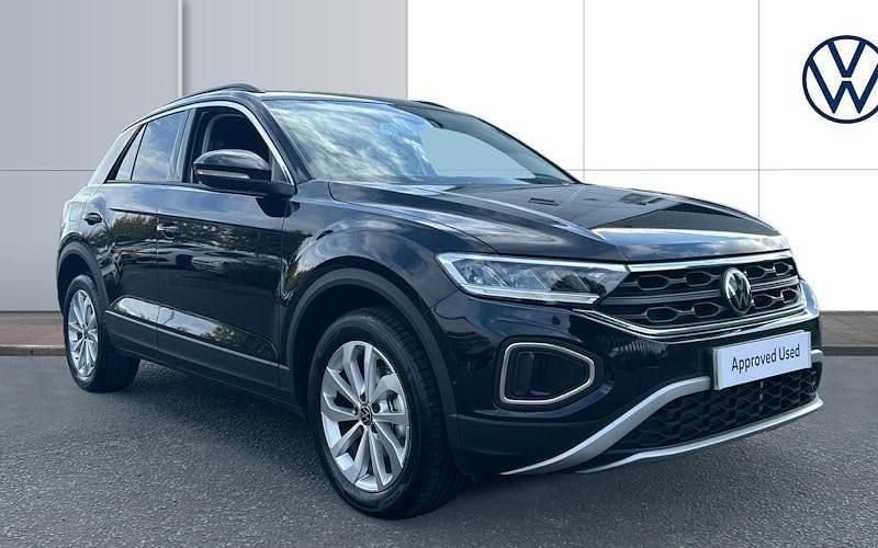 Black Used 2025 VW T-Roc Match SUV | £25,491 (Fair price) - Image 1/4
