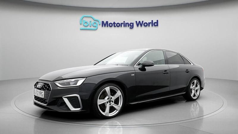 Used Audi A4 S-Line 2022 Black Sedan