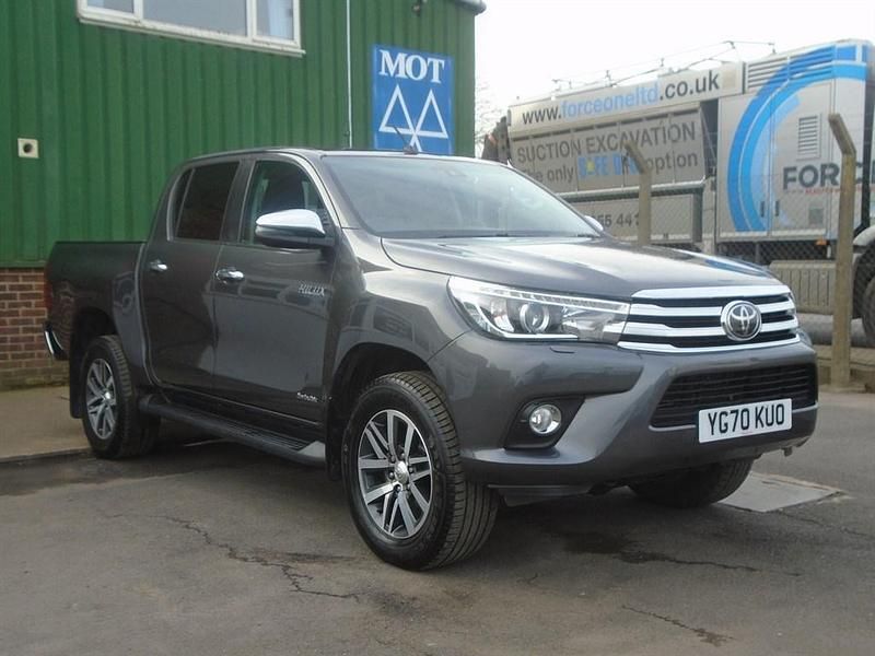 Used Toyota HiLux 150 HP (110 kW) 2020 Grey Pickup
